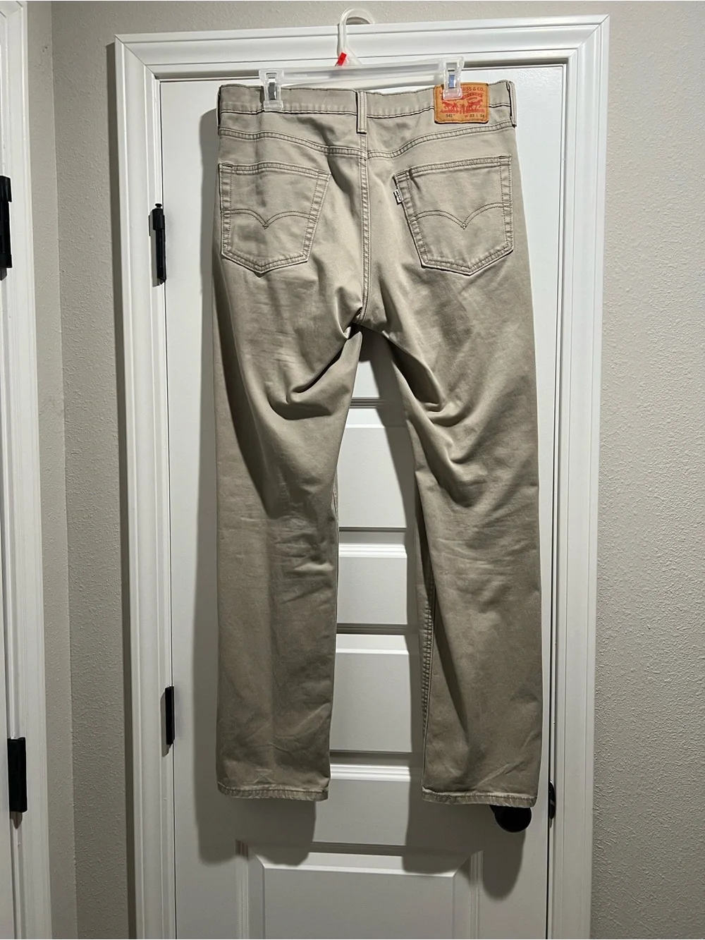 Men’s Levi Strauss & Co No 541 Tan Jeans